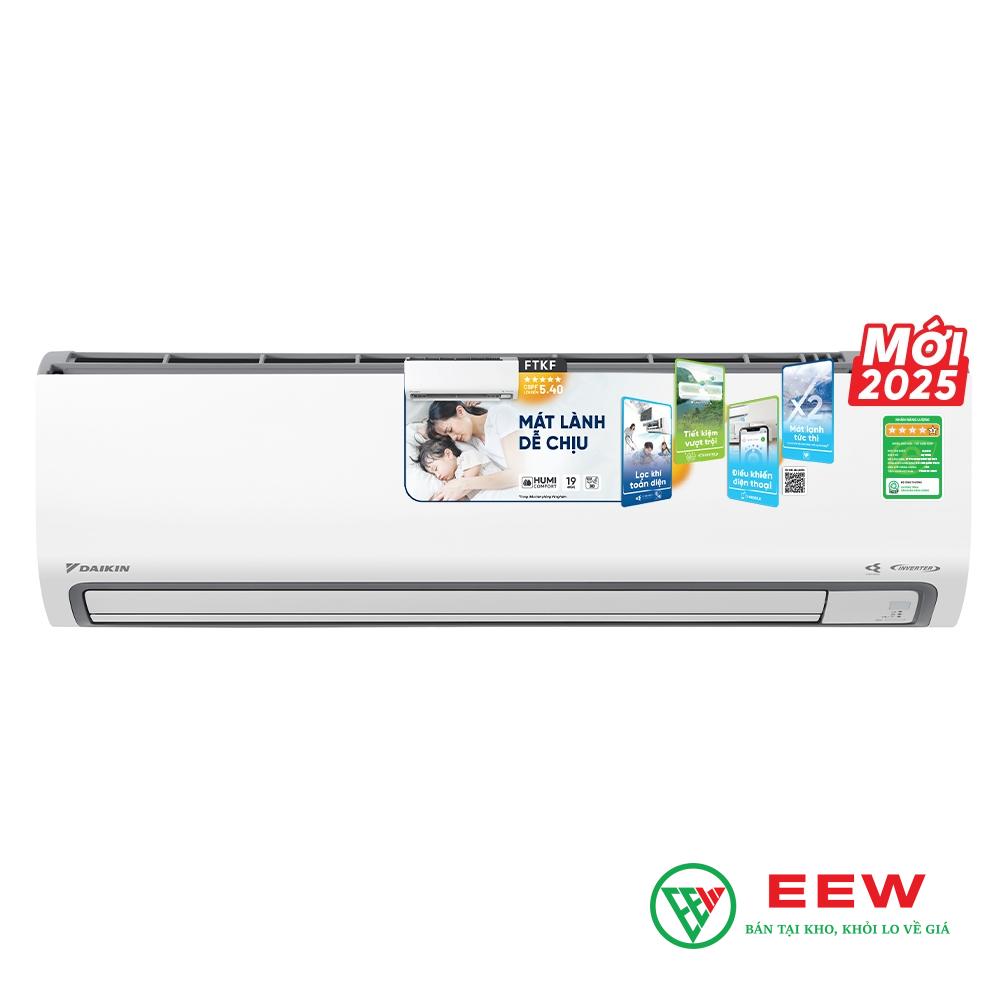 Điều hòa Daikin 1 chiều 24.000BTU inverter FTKF71ZVMV