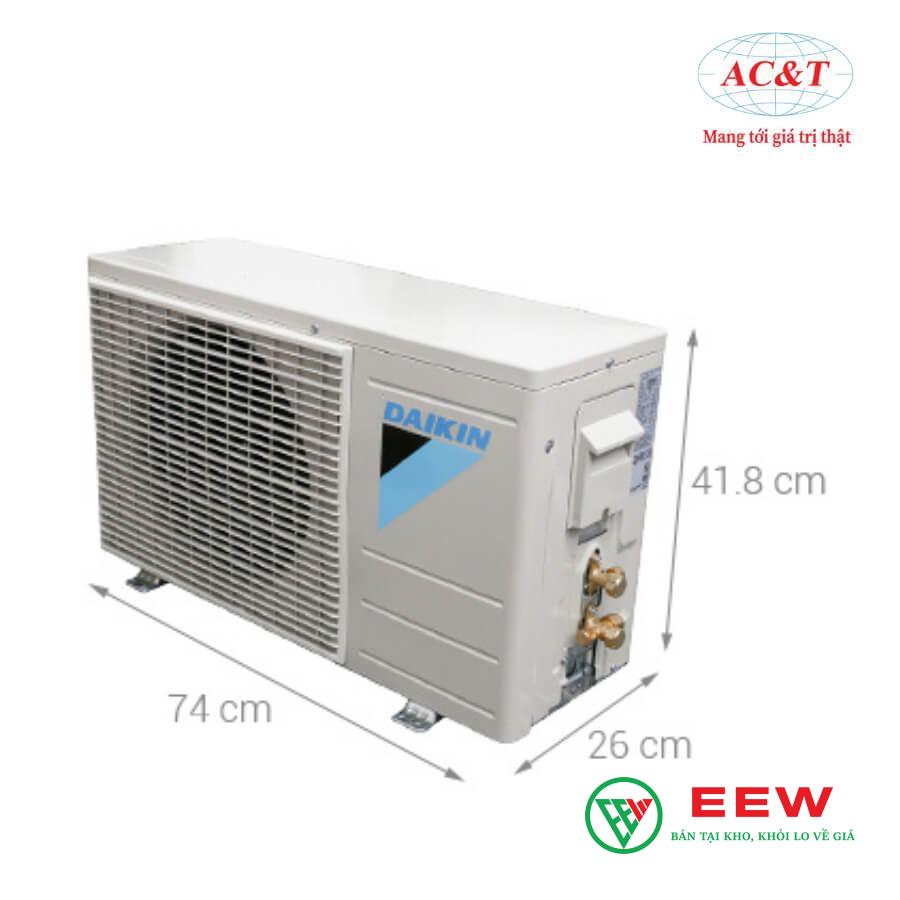 Điều hòa Daikin Inverter 2 chiều 9.000BTU FTXV25QVMV/RXV25QVMV - ảnh 2