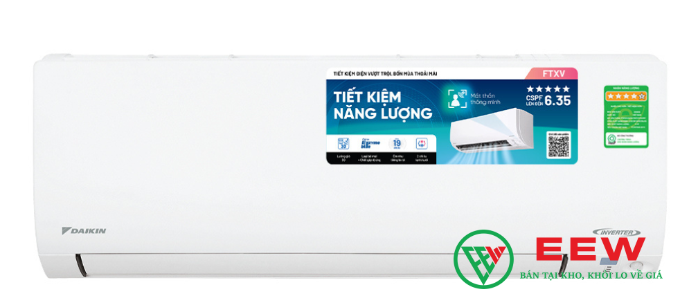 Điều hòa Daikin Inverter 2 chiều 22.000BTU FTXV60QVMV Điều hòa Daikin Inverter 2 chiều 22.000BTU FTXV60QVMV