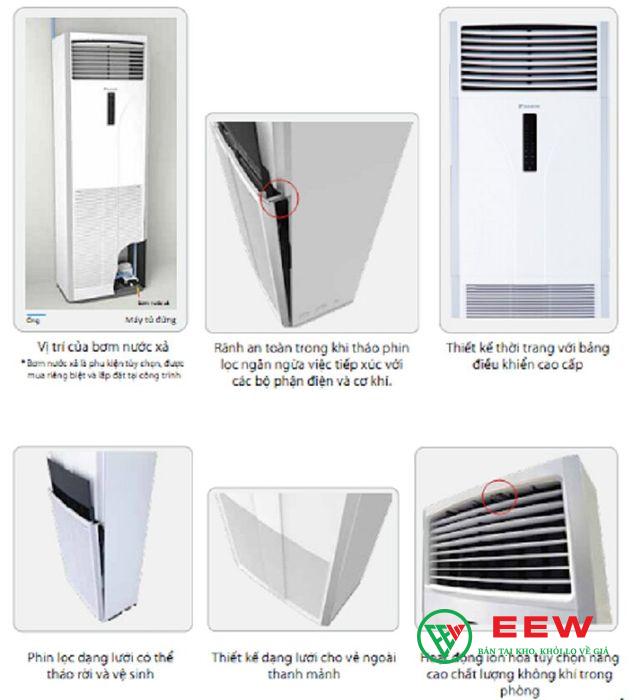 Điều hòa tủ đứng Daikin 36.000Btu 3 pha – công nghệ inverter tiết kiệm điện tối ưu