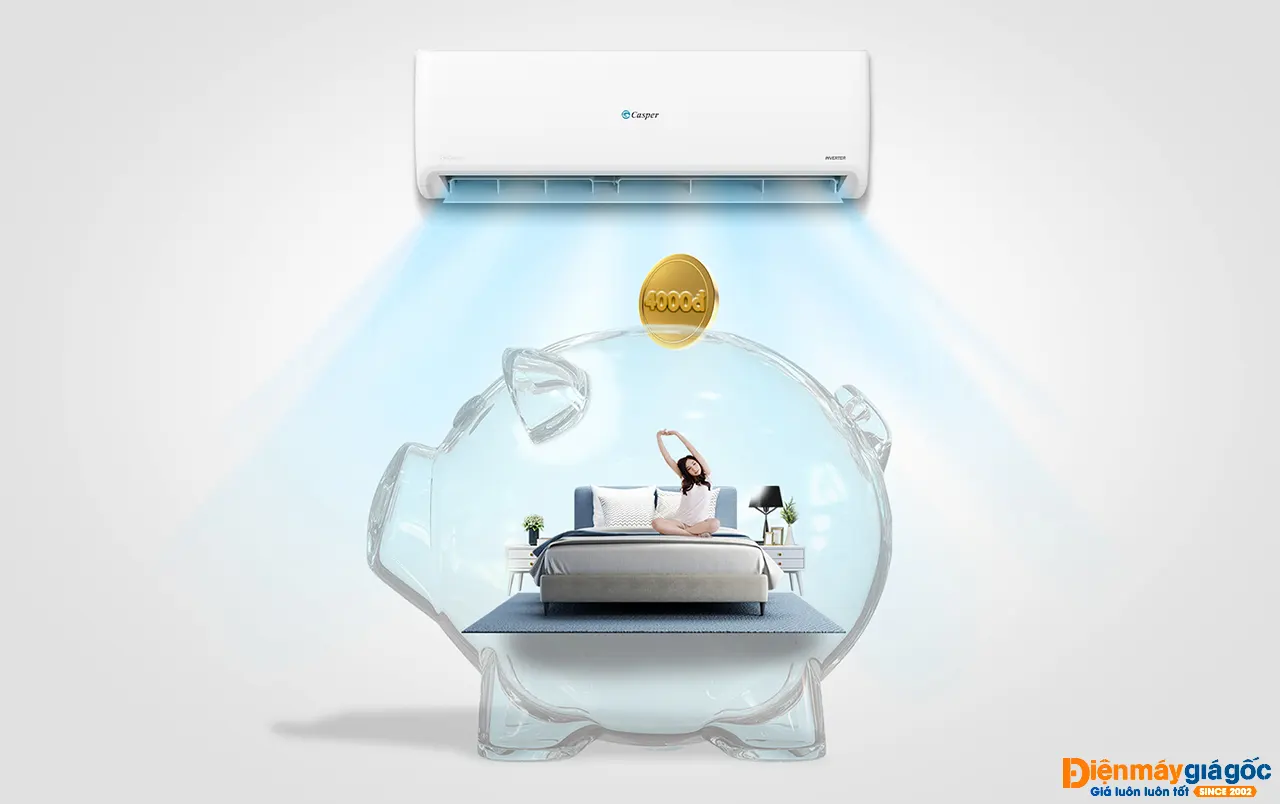 Điều hòa Casper 9000 BTU 2 chiều - chế độ sưởi ấm lý tưởng cho mùa đông lạnh Điều hòa Casper 9000 BTU 2 chiều - chế độ sưởi ấm lý tưởng cho mùa đông lạnh