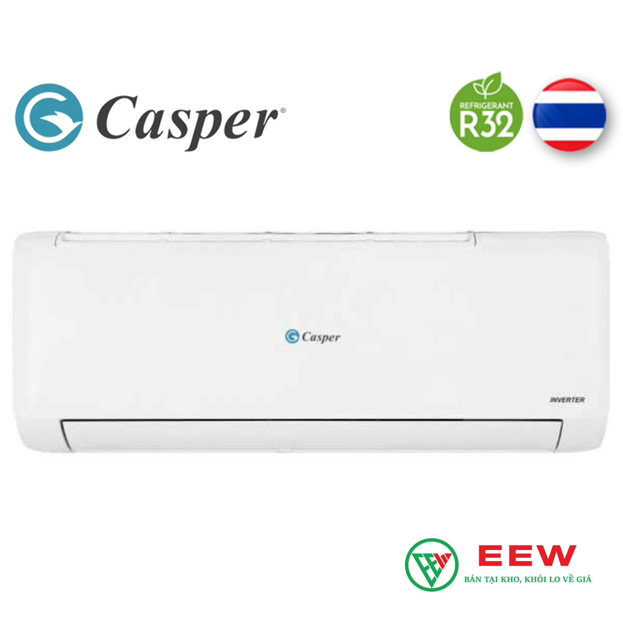 Điều hòa Casper 12000 BTU 2 chiều inverter GH-12IS33