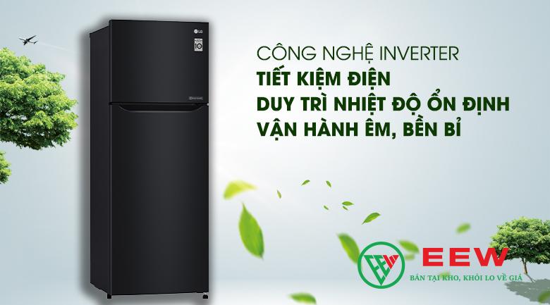 Tủ lạnh LG 2 cánh 209l Smart Inverter GN-B222WB - thông minh kết nối, tiện ích vượt trội Tủ lạnh LG 2 cánh 209l Smart Inverter GN-B222WB - thông minh kết nối, tiện ích vượt trội