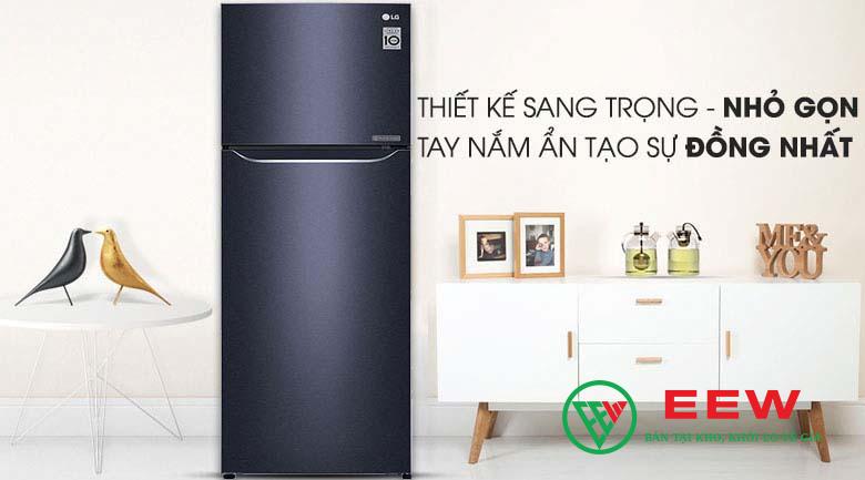 Tủ lạnh LG 272l 2 cánh inverter GN-M255BL - tiết kiệm điện tối ưu với công nghệ Inverter hiện đại