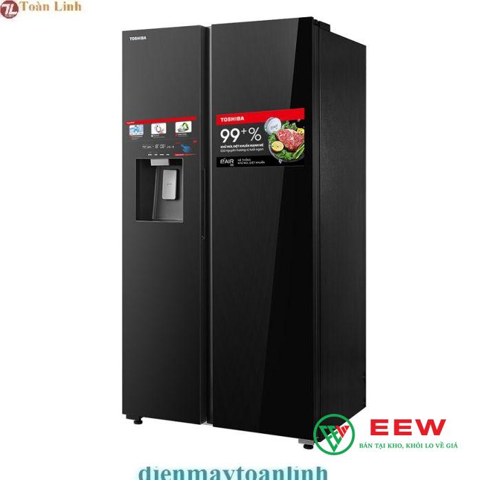 Tủ lạnh Toshiba Inverter 568L GR-RS755WIA-PGV(22)-XK: thiết kế sang trọng, không gian lưu trữ rộng rãi cho gia đình Tủ lạnh Toshiba Inverter 568L GR-RS755WIA-PGV(22)-XK: thiết kế sang trọng, không gian lưu trữ rộng rãi cho gia đình