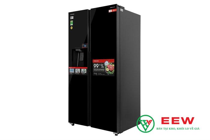 Tủ lạnh Toshiba GR-RS755WIA-PGV(22)-XK: ngăn đá lớn, làm đá nhanh, giữ thực phẩm tươi ngon lâu dài