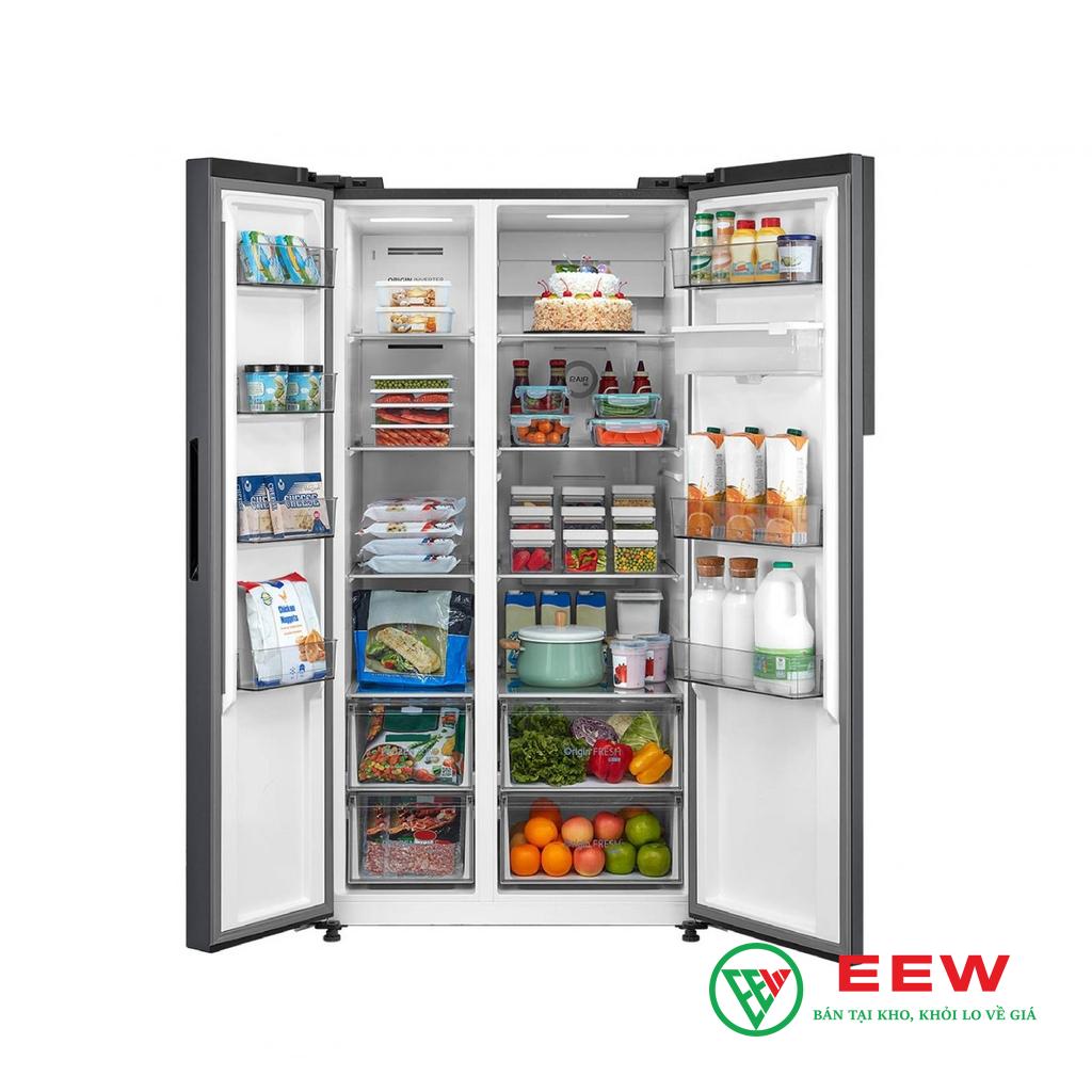 GR-RS775WI-PMV(06)-MG - hệ thống làm lạnh đa chiều, nhiệt độ đồng đều, bảo quản thực phẩm hiệu quả