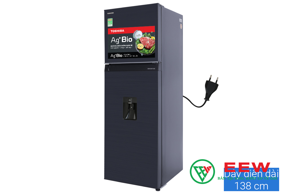 Tủ lạnh Toshiba Inverter 249 lít GR-RT325WE-PMV(06)-MG Tủ lạnh Toshiba Inverter 249 lít GR-RT325WE-PMV(06)-MG