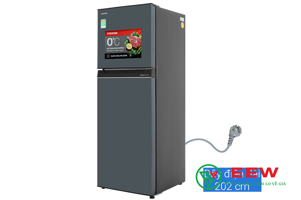 Tủ lạnh Toshiba Inverter 253L GR-RT329WE-PMV(52) - tiết kiệm điện tối ưu, công nghệ Nhật Bản
