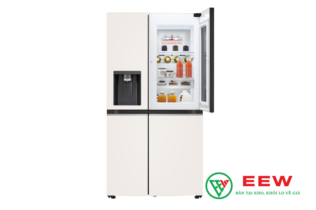 Tủ lạnh LG GR-X257BG với công nghệ Inverter tiết kiệm điện, bảo quản thực phẩm tươi ngon lâu dài