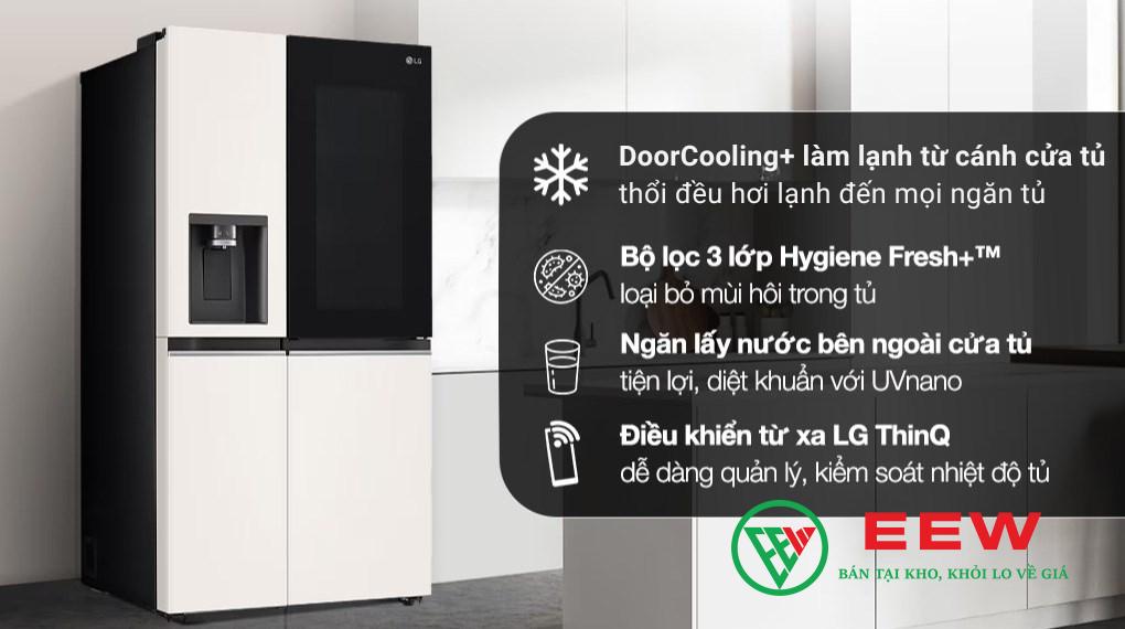 Khám phá tiện ích InstaView Door-in-Door trên tủ lạnh LG 635 lít - lấy đồ nhanh mà không mở cửa Khám phá tiện ích InstaView Door-in-Door trên tủ lạnh LG 635 lít - lấy đồ nhanh mà không mở cửa
