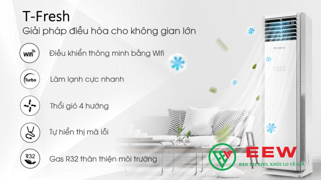 Điều hòa Gree 18000BTU 1 chiều - thiết kế sang trọng, làm mát không gian rộng hiệu quả Điều hòa Gree 18000BTU 1 chiều - thiết kế sang trọng, làm mát không gian rộng hiệu quả