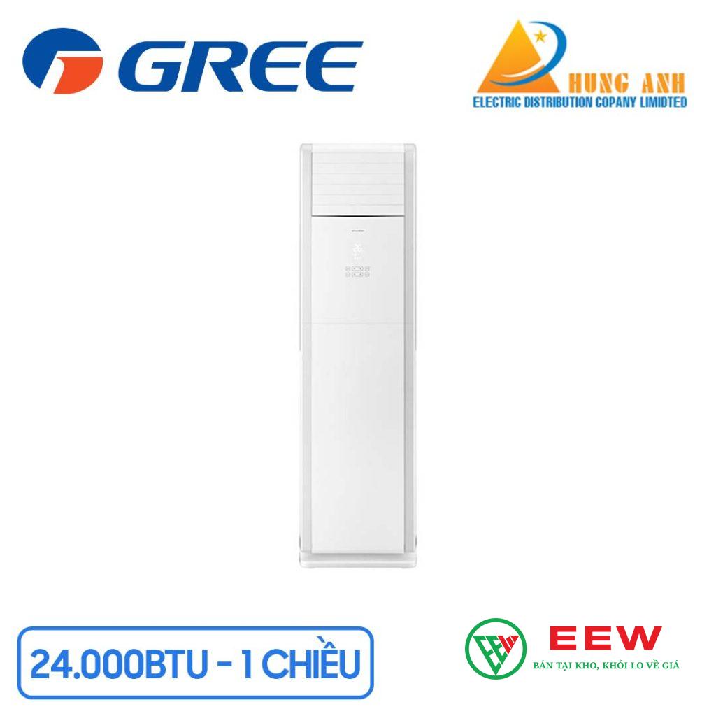 Điều hòa tủ đứng Gree 24000BTU 1 chiều GVC24AM-K6NNC7B