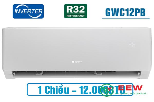 Điều hòa Gree 12000BTU GWC12PB-K3D0P4 - Công suất mạnh mẽ, làm mát hiệu quả cho phòng rộng Điều hòa Gree 12000BTU GWC12PB-K3D0P4 - Công suất mạnh mẽ, làm mát hiệu quả cho phòng rộng