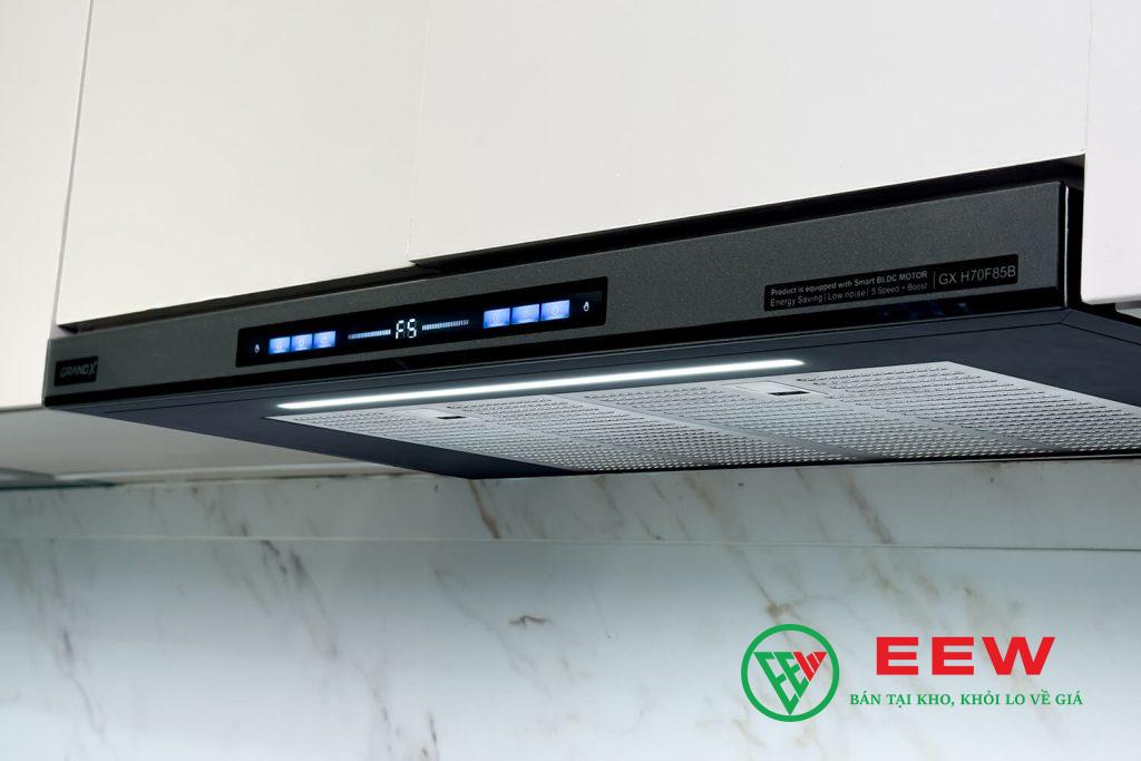 GrandX GX H70F85B - công suất mạnh mẽ, loại bỏ mùi thức ăn hiệu quả tức thì GrandX GX H70F85B - công suất mạnh mẽ, loại bỏ mùi thức ăn hiệu quả tức thì