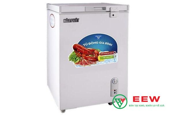 Tủ đông 100l Hòa Phát HCF 106S1N - làm lạnh nhanh, giữ đông hoàn hảo cho thịt cá tươi ngon