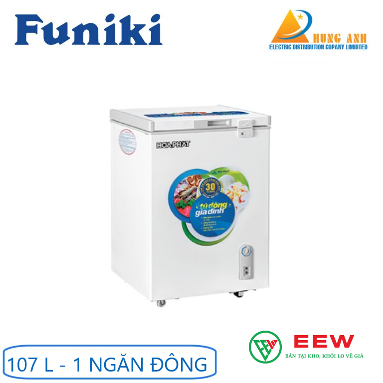 Tủ đông Hòa Phát 1 ngăn dàn nhôm - vận hành êm ái, không gian rộng rãi, tiện lợi tối ưu