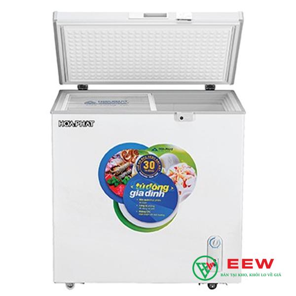 Tủ đông Hòa Phát 162l - dung tích lớn 1 ngăn, lưu trữ thoải mái cho gia đình đông người Tủ đông Hòa Phát 162l - dung tích lớn 1 ngăn, lưu trữ thoải mái cho gia đình đông người
