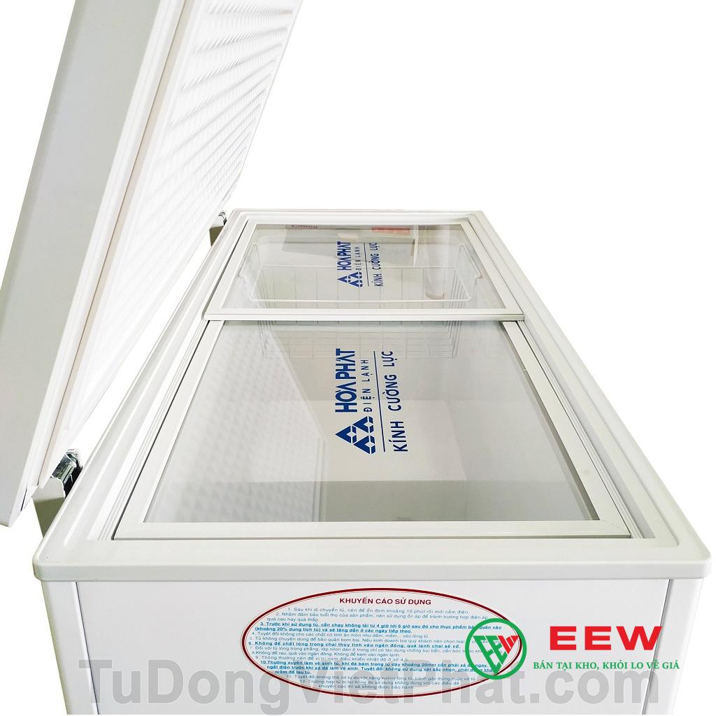Tủ đông 1 ngăn dàn nhôm Hòa Phát 252l - bền bỉ, tiết kiệm không gian với công nghệ hiện đại