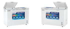 Tủ đông Hòa Phát 2 ngăn 240l dàn Đồng HCF 606S2Ð2