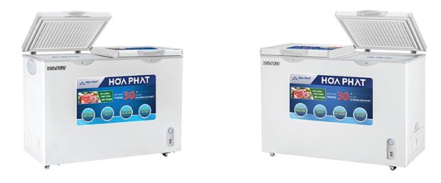 Tủ đông Hòa Phát 2 ngăn 240l dàn Đồng HCF 606S2Ð2