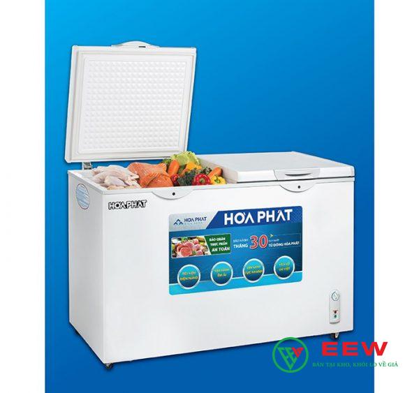 Tủ đông Hòa Phát 2 ngăn 240l dàn Nhôm HCF 606S2N2