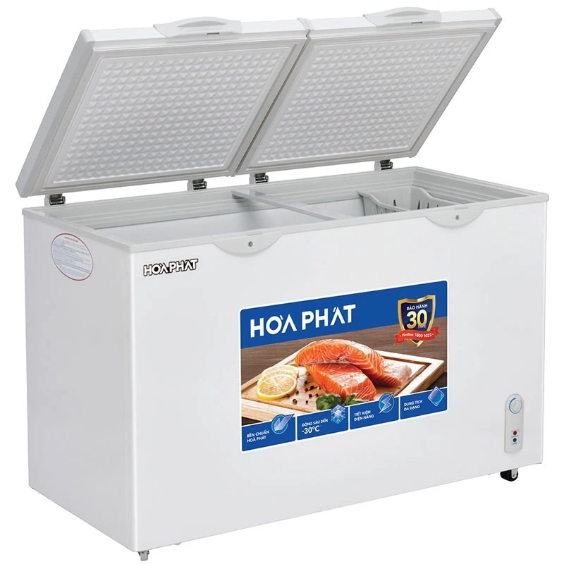 Tủ đông Hòa Phát HCF 666S1N2 - dung tích 352l rộng rãi, lưu trữ thoải mái cho gia đình đông người Tủ đông Hòa Phát HCF 666S1N2 - dung tích 352l rộng rãi, lưu trữ thoải mái cho gia đình đông người