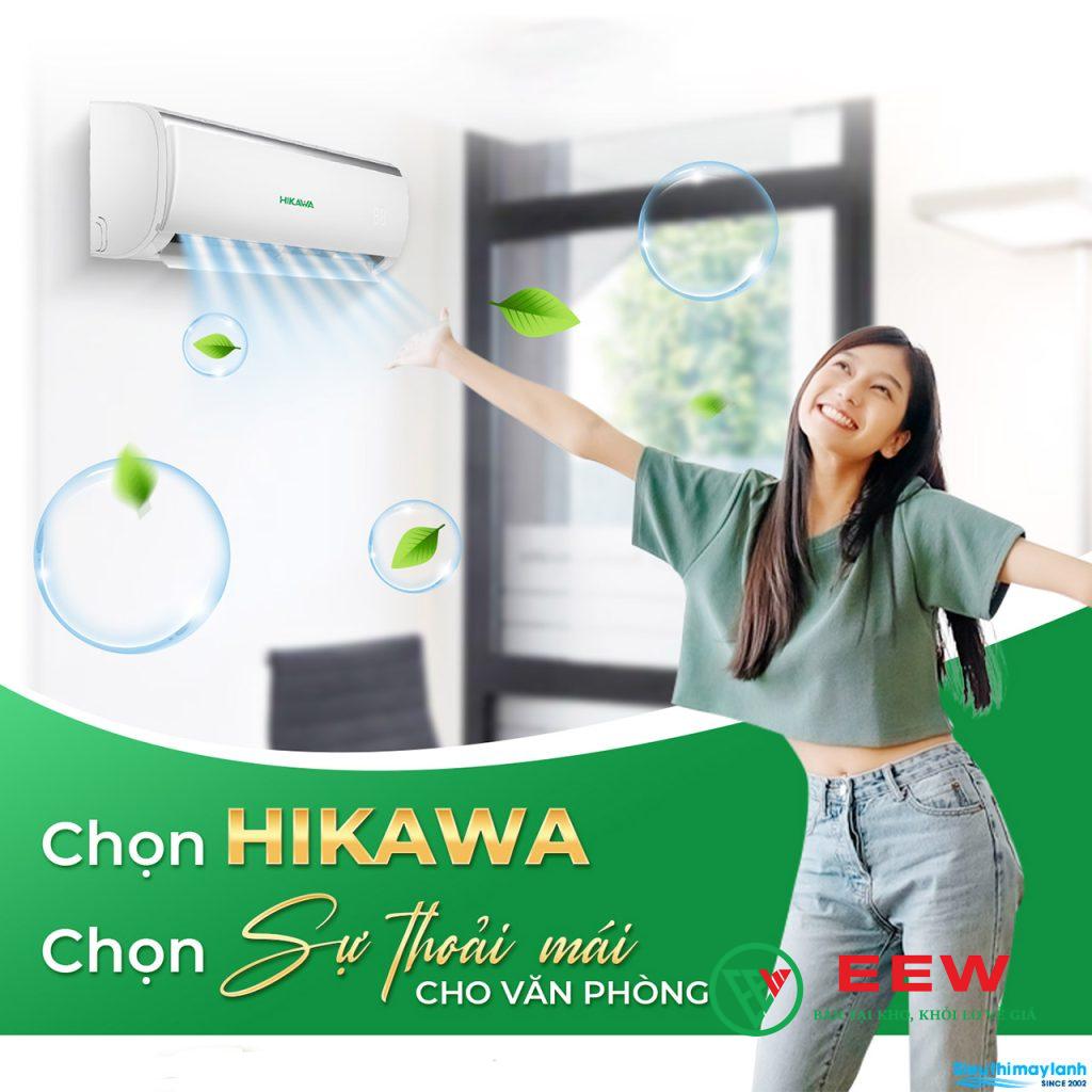 Điều hòa Hikawa 1 chiều 12000BTU HI-NC15M/HO-NC15M - Thiết kế sang trọng, làm mát nhanh chóng Điều hòa Hikawa 1 chiều 12000BTU HI-NC15M/HO-NC15M - Thiết kế sang trọng, làm mát nhanh chóng