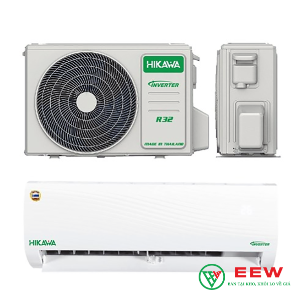 Điều hòa Hikawa 9000BTU 1 chiều - thiết kế sang trọng, phù hợp mọi không gian