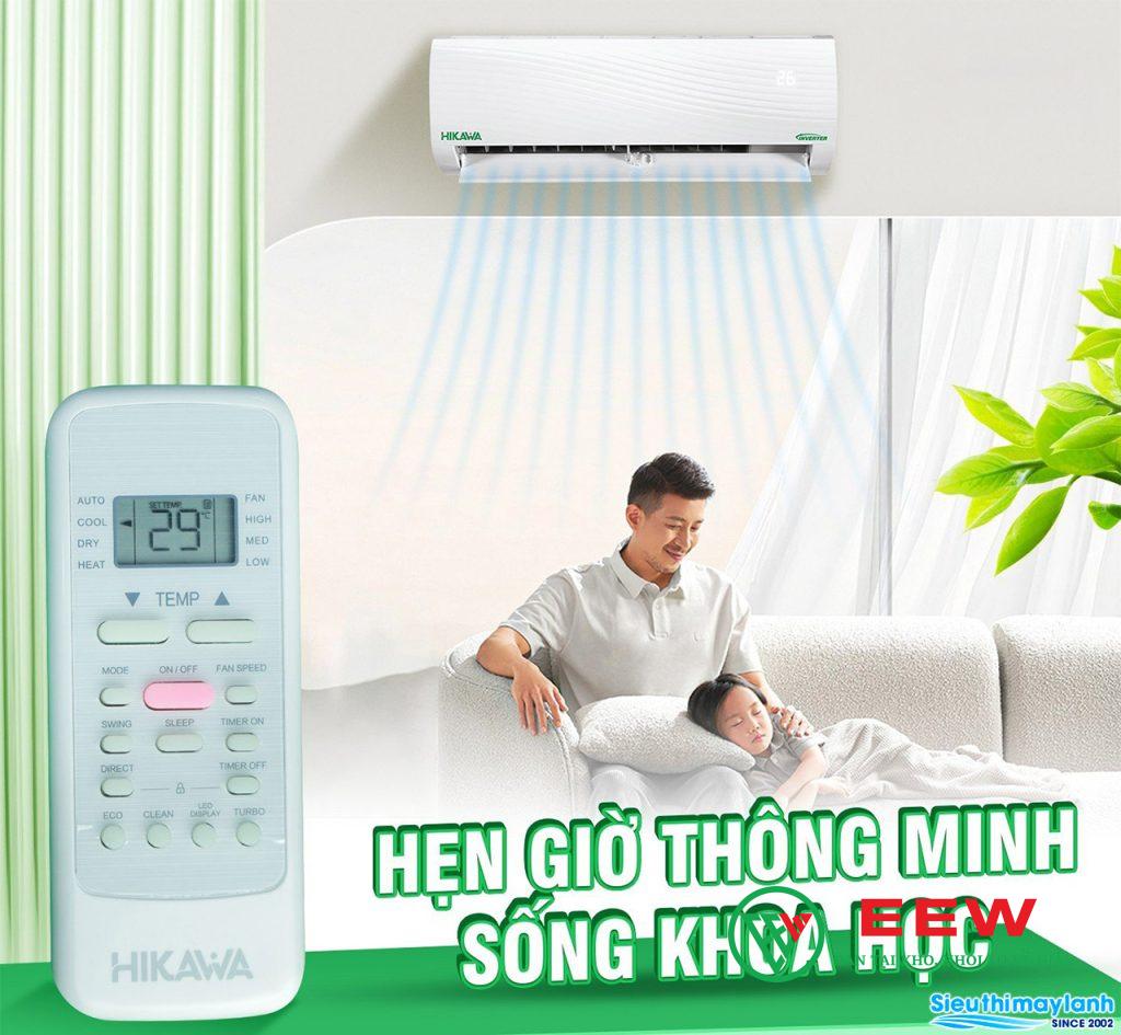 Điều hòa Hikawa 1 chiều 12000BTU inverter HI-VC15A/K-VC15A