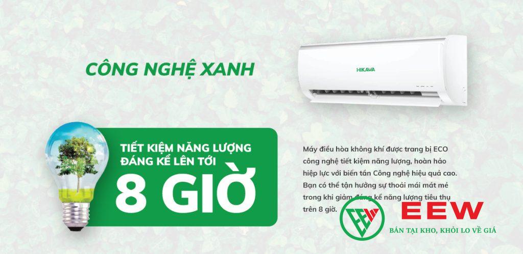 Điều hòa Hikawa 1 chiều 12000BTU inverter HI-VC15A/K-VC15A