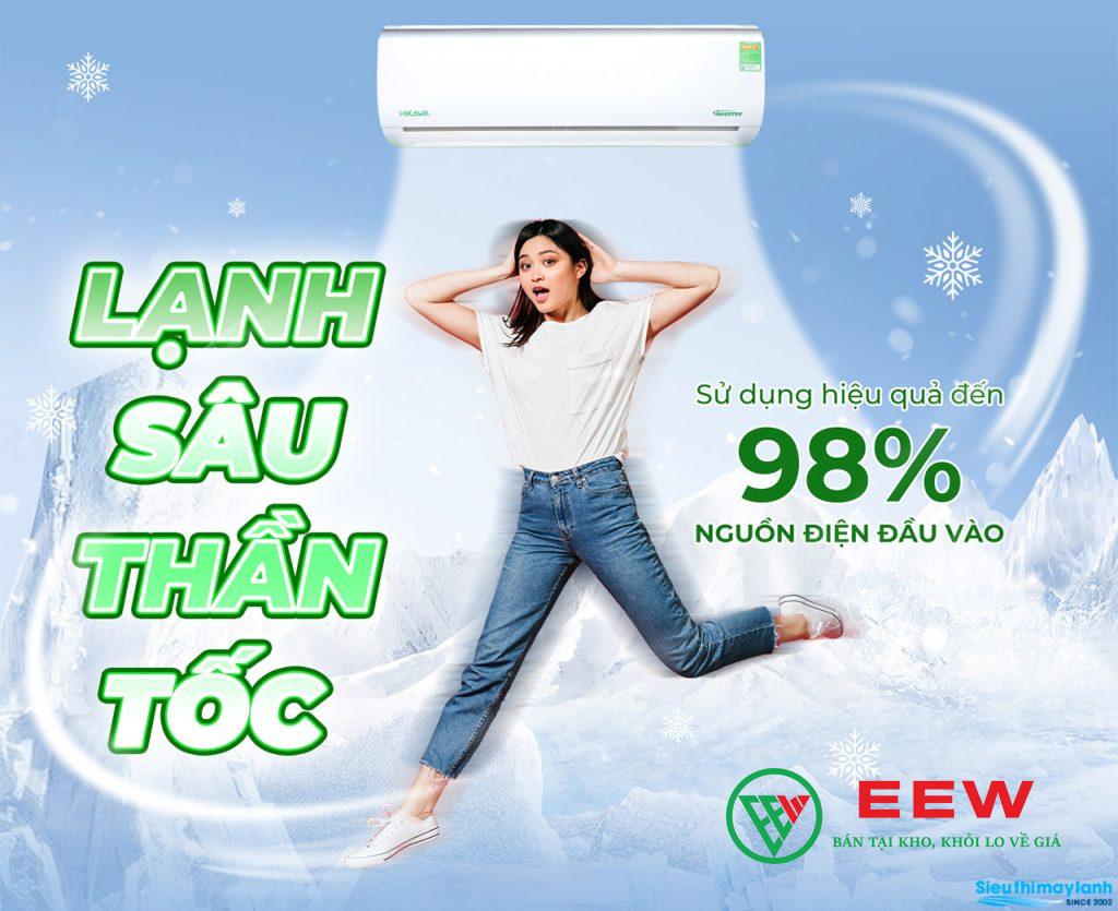 Điều hòa Hikawa 18000BTU inverter - thiết kế sang trọng, phù hợp mọi không gian phòng Điều hòa Hikawa 18000BTU inverter - thiết kế sang trọng, phù hợp mọi không gian phòng