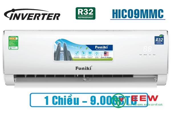 Điều hòa Funiki 9000BTU 1 chiều inverter HIC09MMC