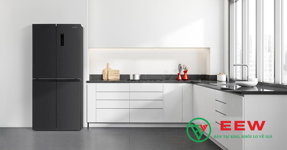 Tủ lạnh Hitachi HR4N7522DSDXVN - công nghệ Inverter tiết kiệm điện, bảo quản thực phẩm tươi ngon lâu dài
