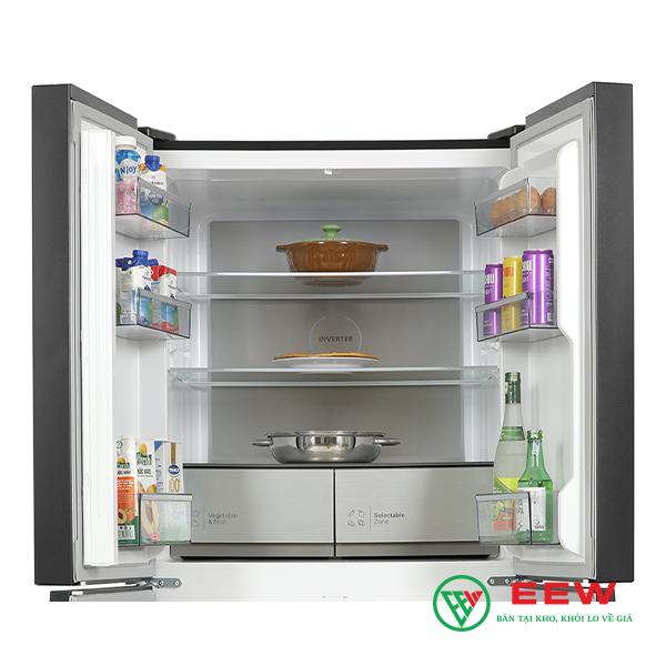 Tủ lạnh Hitachi Inverter HR4N7522DSDXVN - hệ thống làm lạnh đều, giữ độ ẩm tối ưu cho rau củ quả Tủ lạnh Hitachi Inverter HR4N7522DSDXVN - hệ thống làm lạnh đều, giữ độ ẩm tối ưu cho rau củ quả