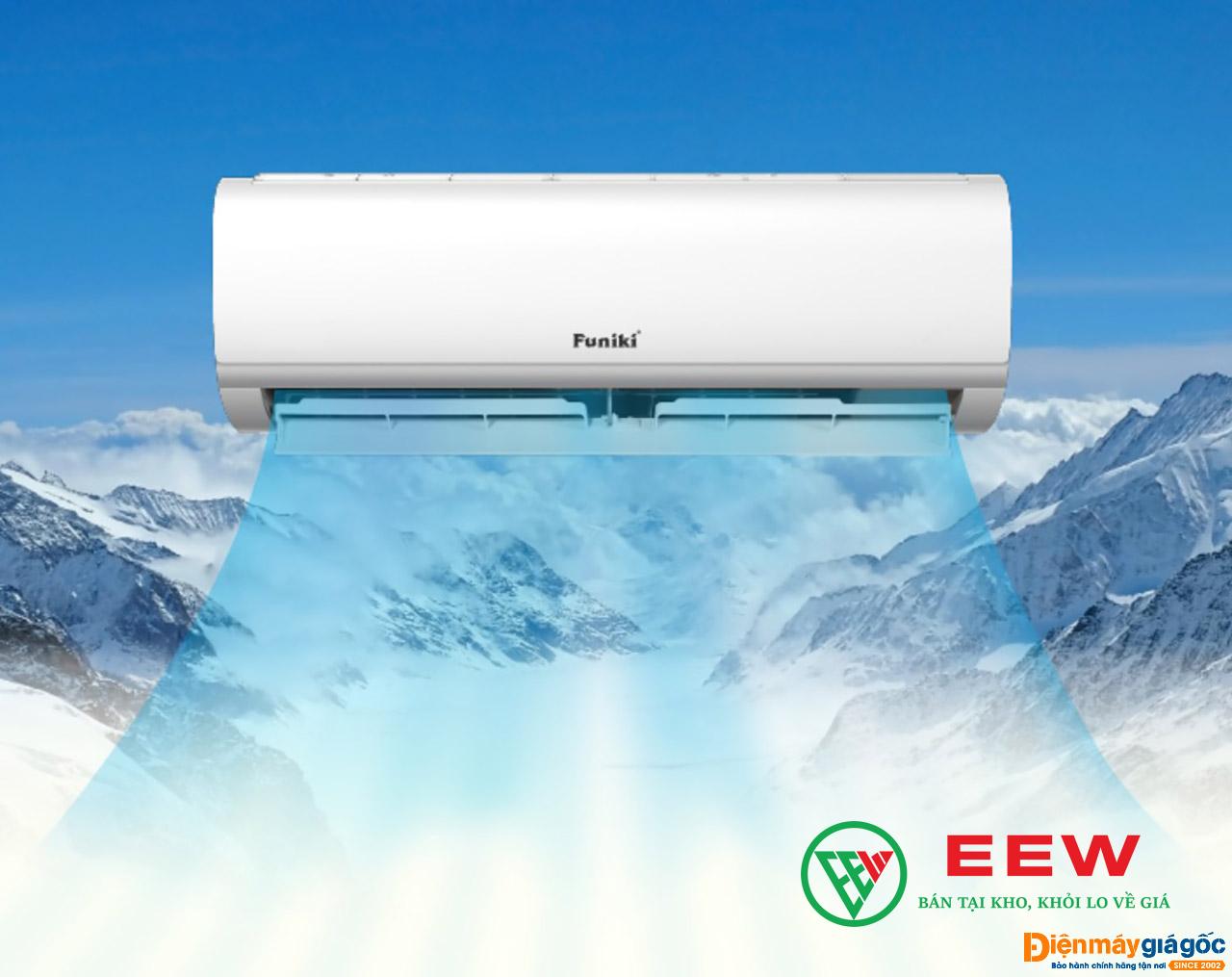 Điều hòa Funiki 9000 BTU HSC09TMU - điều khiển từ xa tiện lợi, dễ dàng sử dụng