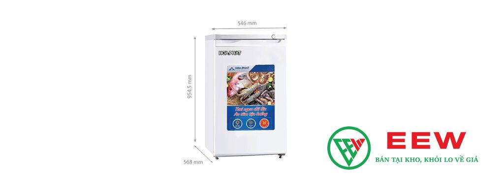 Hòa Phát HUF 300SR1 - dung tích 106 lít lý tưởng cho gia đình nhỏ, tủ đông đứng bền bỉ