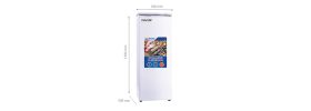 Tủ đông đứng Hòa Phát 208 lít HUF 450SR1