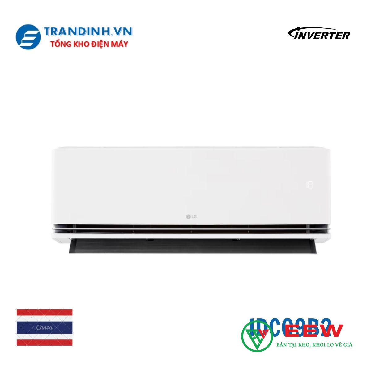 Điều hòa LG 9000 BTU 1 chiều inverter IDC09B2 Điều hòa LG 9000 BTU 1 chiều inverter IDC09B2