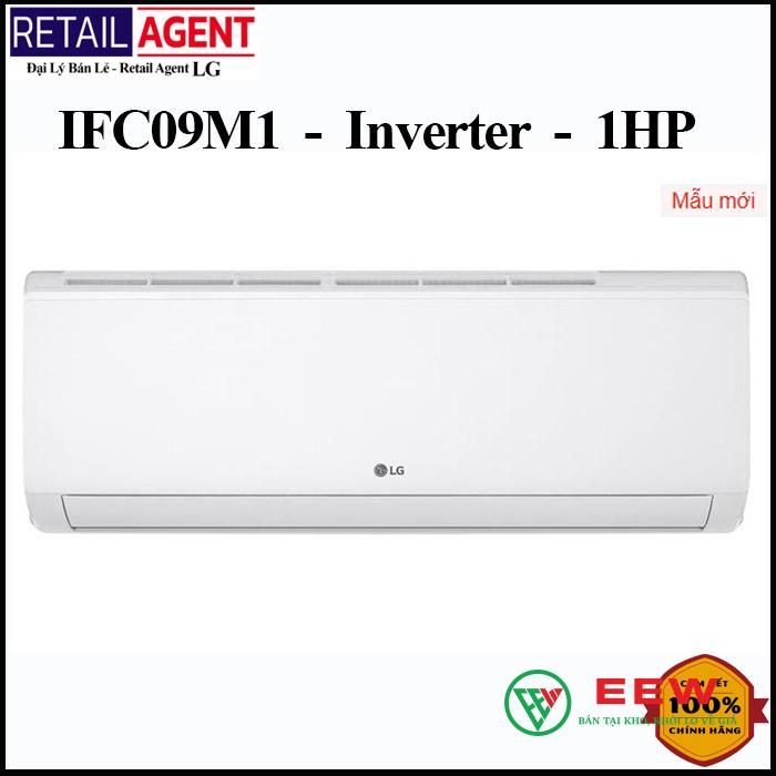 Điều hòa LG 1 chiều inverter 9.000BTU IFC09M1