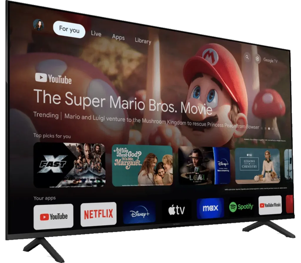 Google Tivi Sony 4K 55 inch K-55S30 - Google TV thông minh, truy cập dễ dàng mọi nội dung yêu thích Google Tivi Sony 4K 55 inch K-55S30 - Google TV thông minh, truy cập dễ dàng mọi nội dung yêu thích