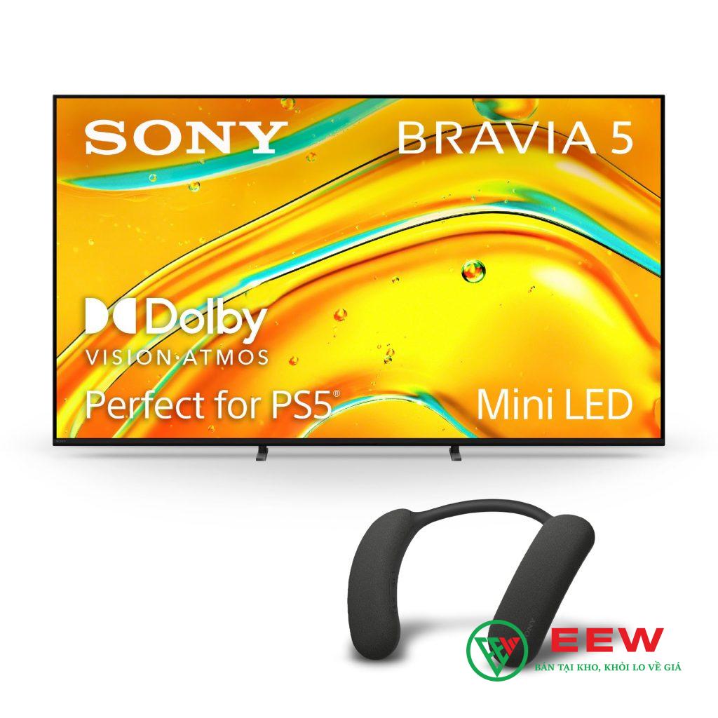 Google Tivi Mini LED Sony AI 4K 55 inch K-55XR50 - Thiết kế sang trọng, phù hợp mọi không gian hiện đại