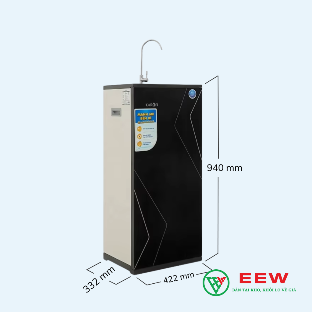 Máy lọc nước RO Karofi KAQ-X16 10 lõi - Công nghệ tiên tiến, nước sạch tuyệt đối