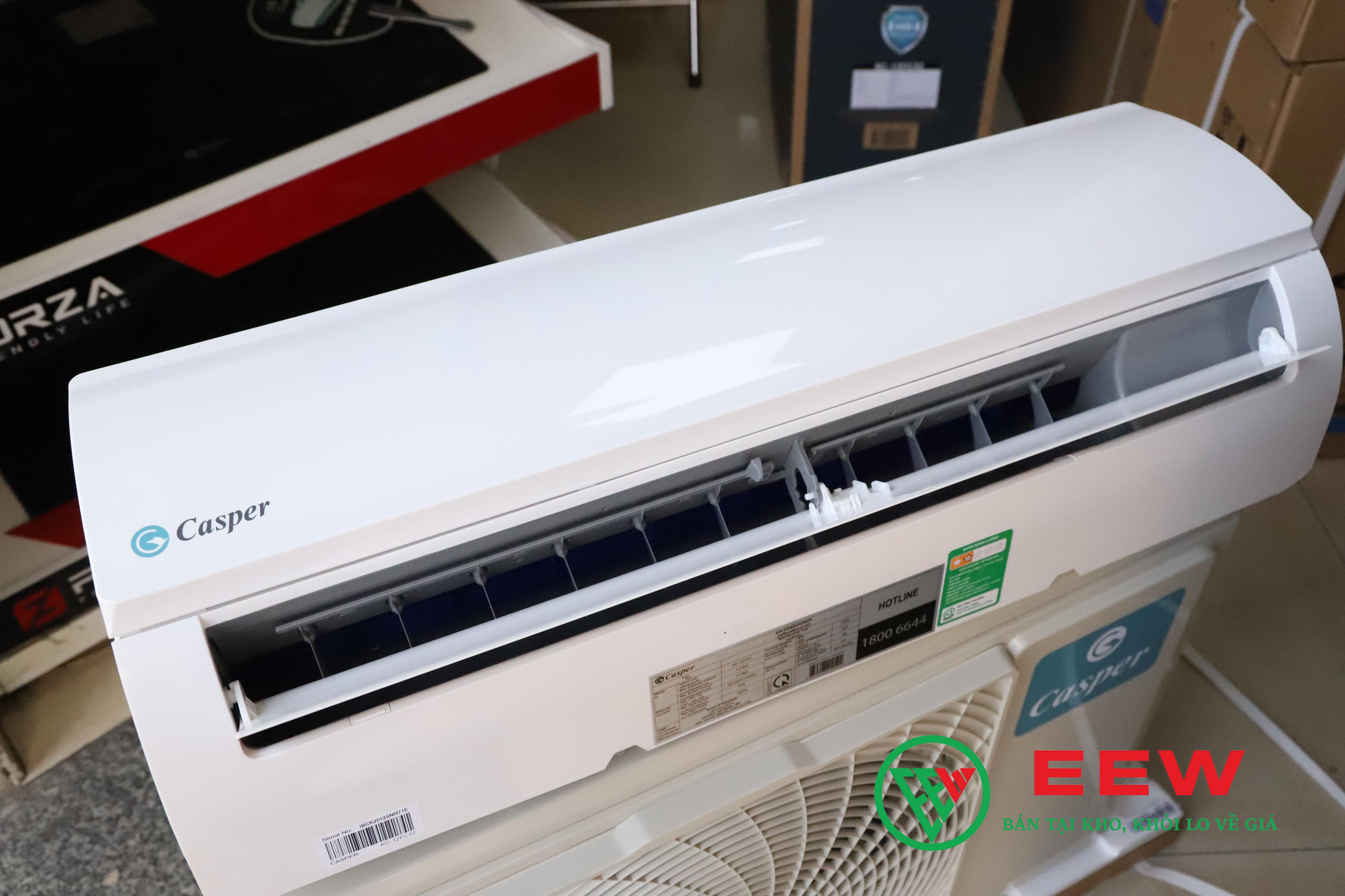 Điều hòa Casper 12000 BTU - công nghệ inverter hiện đại, làm mát sâu mà không lo hóa đơn điện
