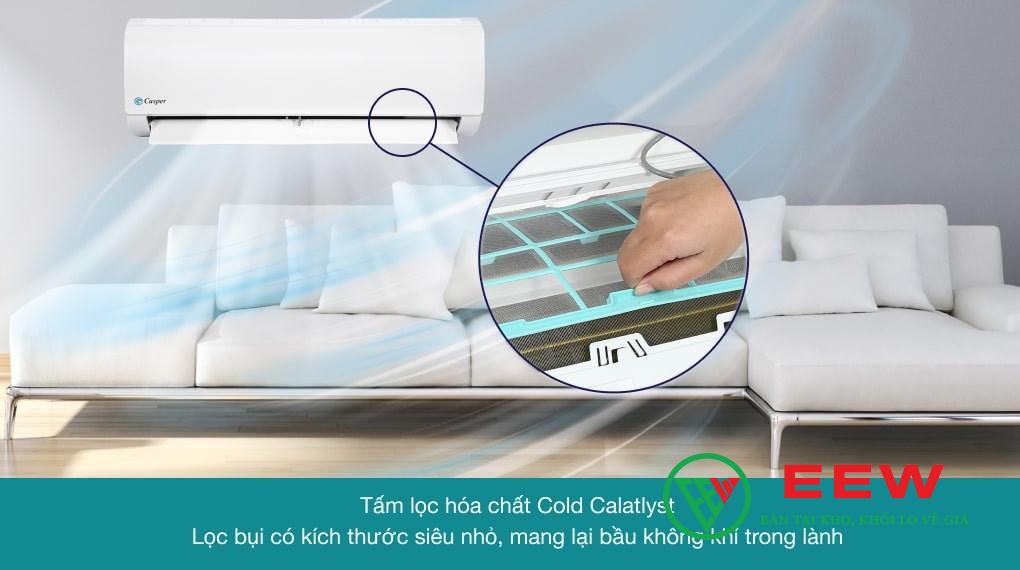 Điều hòa Casper KC-12FC32 - bộ lọc bụi tiên tiến, không khí trong lành cho sức khỏe cả nhà
