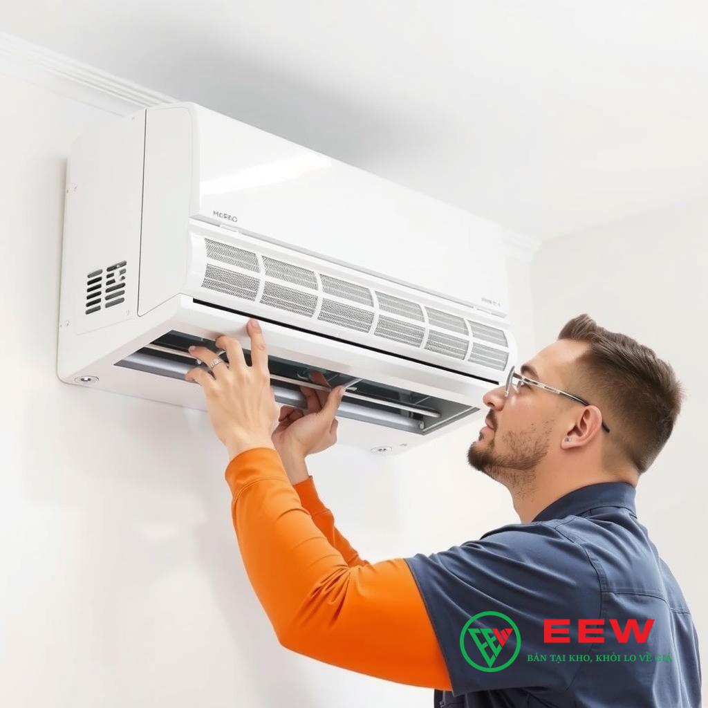 lắp điều hoà âm trần đà nẵng chính hãng