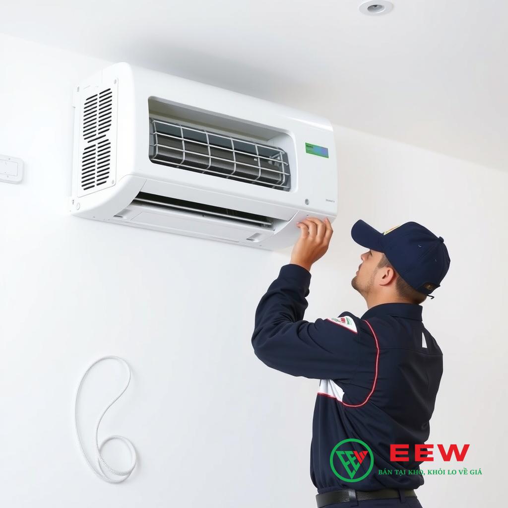 Lắp điều hoà âm trần Đà Nẵng giá tốt cho phòng 15-40m² lắp điều hoà âm trần đà nẵng thợ kỹ thuật kiểm tra hệ thống