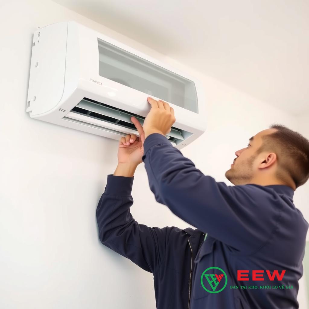 Hình ảnh lắp máy lạnh tại nhà đà nẵng lắp máy lạnh tại nhà đà nẵng thực tế