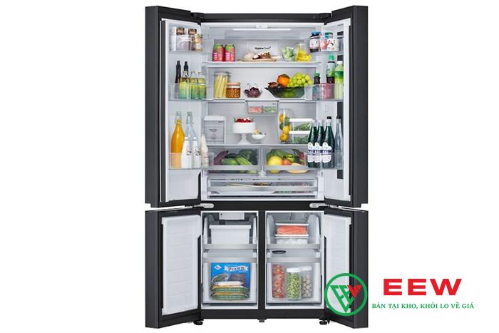Tủ lạnh LG Inverter 612 lít Multi Door InstaView LFD61BLGAI - công nghệ InstaView tiết kiệm điện tối ưu