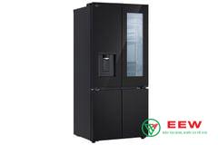 Tủ lạnh LG Inverter 612 lít Multi Door InstaView LFD61BLGAI - cửa kính InstaView hiện đại, kiểm tra dễ dàng không mở cửa